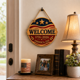 America 250 Faith & Freedom Welcome Keepsake product detail for Christian home decor