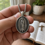 Our Lady of Guadalupe Virgin Mary Necklace,the patron saint of America and unborn children