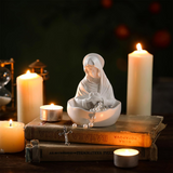 Virgin Mary Rosary Holder | Catholic Home Decor