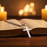 Bible Candlelight Scene