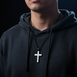 Black Cross - Hoodie Rim Light