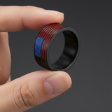 Black Flag Ring - Two Finger Hold