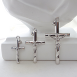S925K Silver Jesus Cross Necklace