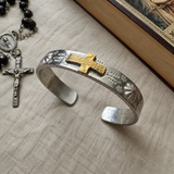 Mayan Tribal Totem Cross Bracelet