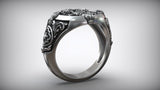 S925K Silver St. Peter's Key to Heaven Ring