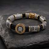 Orthodox Jesus Saints Hand-Woven Bracelet