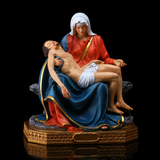Resin Pietà Statue – Virgin Mary Holding Jesus Christian Home Decor