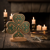 Celtic Knot Ornament - Candlelight Scene