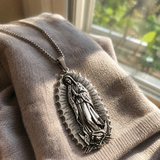 Our Lady of Guadalupe S925k Silver Necklace