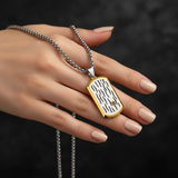 Chain Draped Over Hand - Dark Moody