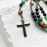 Cross Bead Macro Detail