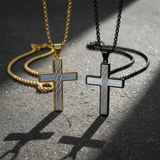 Cross Pair - Concrete