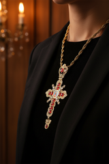 Cross Pendant Lifestyle Worn