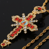 Cross Pendant Macro Detail
