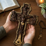 A Sacred Presence for Your Home: Hand-Carved Orthodox Cross