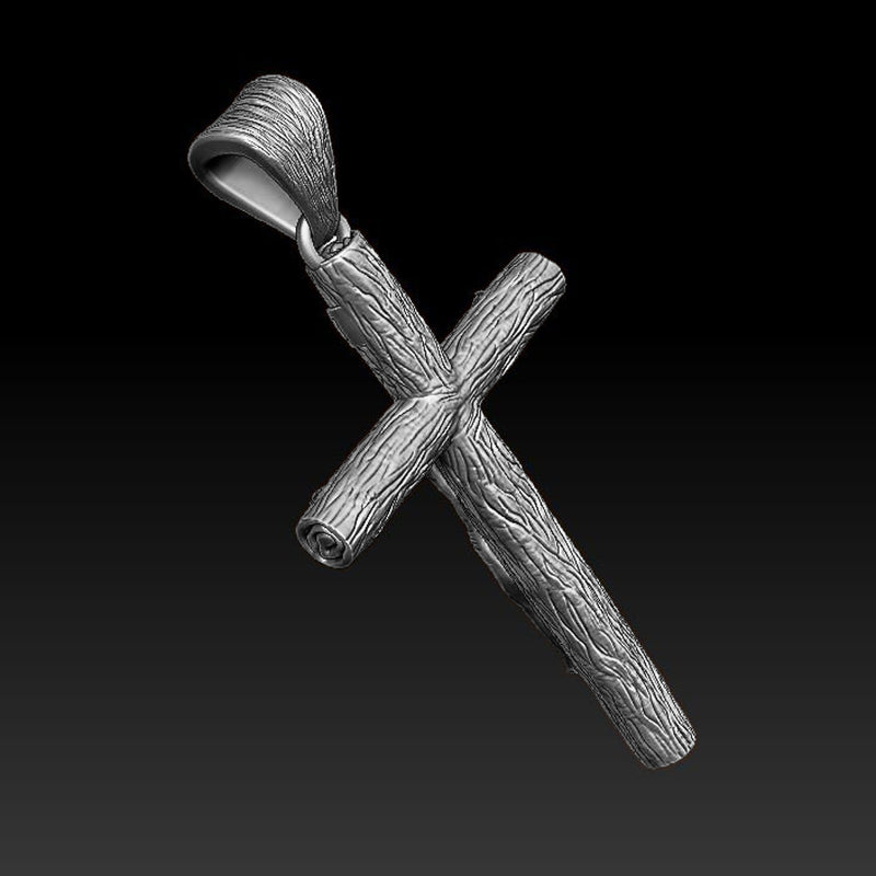 S925K Silver Cross Necklace: Embodiment of the Light of Faith