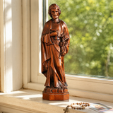 Joseph Wooden Round Tabletop Ornament