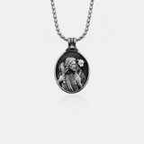 The Good Shepherd Sterling Silver Necklace - Sacred Symbol of Christ's Loving Care - John 10:14