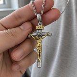 BGCOPPER S925K Silver Crucifix of Jesus Christ: A Timeless Masterpiece of Faith and Art