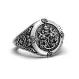 S925K Silver St. Peter's Key to Heaven Ring