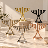 Light of Faith – Elegant 9-Branch Hanukkah Menorah | A Symbol of Hope, Blessings & Timeless Tradition