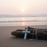 Driftwood misty beach - sunrise coastal sacred