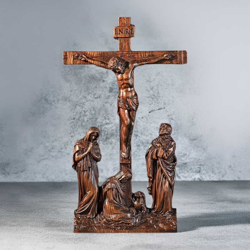 New Product Jesus crucifixion scene ornaments