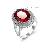 Women's Zirconia Gemstone Handmade Ring