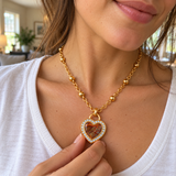 Forever in My Heart – Romantic Heart Lock Necklace | A Timeless Symbol of Love & Devotion