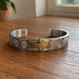 Mayan Tribal Totem Cross Bracelet