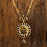 Our Lady of Perpetual Help Icon Pendant Necklace