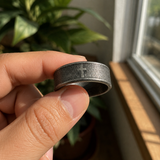 Scripture Cross Stainless Steel Ring