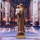 St. Anthony Resin Tabletop Ornament: a piece of faith under the grace of God