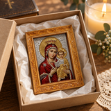 Blessed Virgin Mary & Child Christian Fridge Magnet