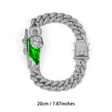 St. Jude Cuban Link Bracelet | Religious Hip-Hop Jewelry