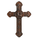 Limited Time Easter Sale: Lamb of God Wooden Cross Wall Decoration - Passover Lamb