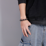 Men's Stainless Steel Spike Bracelet