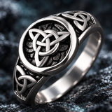 Celtic Trinity Knot Ring – Symbol of the Holy Trinity, Eternal Faith, Love & Protection