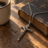 S925K Silver Jesus Crucifix Pendant | A Tangible Reminder of His Love