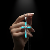 Female hand dangling - dark spotlight