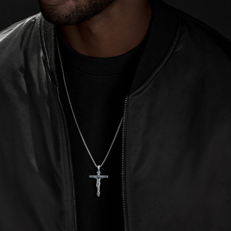 New Arrivals Titanium Steel Crucifix Necklace