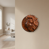 Lion Seal - Linen Wall Scandinavian