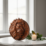 Lion Seal - Marble Table Candle