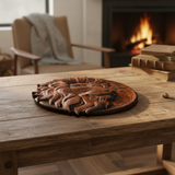 Lion Seal - Wooden Table Natural Light