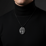 Male model dark - black turtleneck Rembrandt