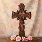 Orthodox Cross - Mother's Day Roses