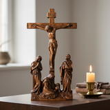 New Product Jesus crucifixion scene ornaments