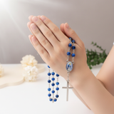 Praying hands scene
