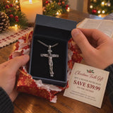 The Passion of Christ S925 Silver/Titanium Steel Cross Necklace