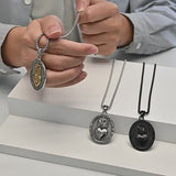 Sacred Heart of Jesus Stainless Steel Necklace - product video preview 1
